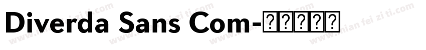 Diverda Sans Com字体转换